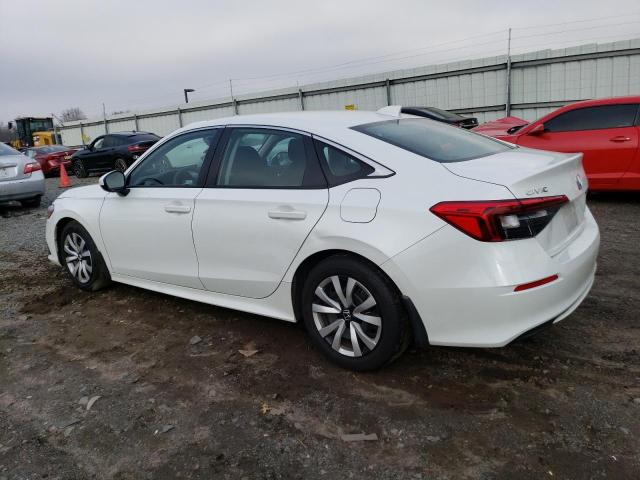 2HGFE2F22NH535979 - 2022 HONDA CIVIC LX WHITE photo 2