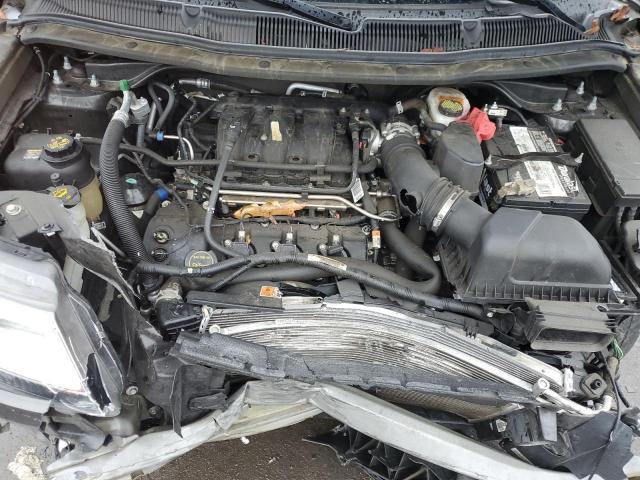 1FM5K8D8XJGA75694 - 2018 FORD EXPLORER XLT Gris foto 12