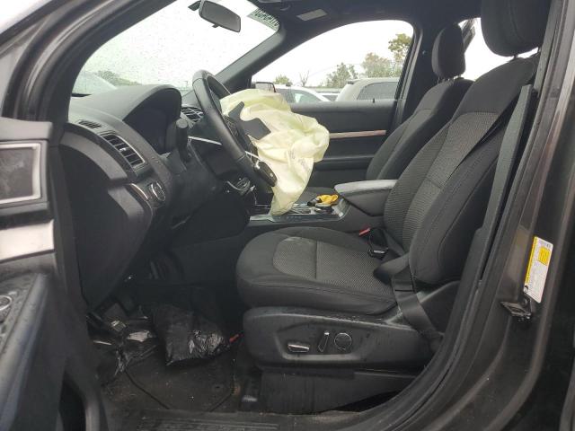 1FM5K8D8XJGA75694 - 2018 FORD EXPLORER XLT Gris foto 7