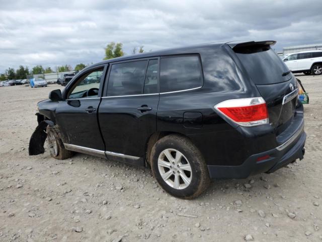 5TDBK3EH0DS247623 - 2013 TOYOTA HIGHLANDER BASE Қара фото 2