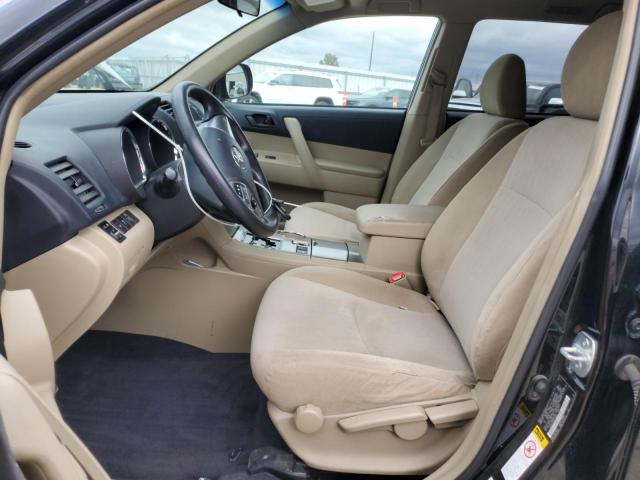 5TDBK3EH0DS247623 - 2013 TOYOTA HIGHLANDER BASE Қара фото 7