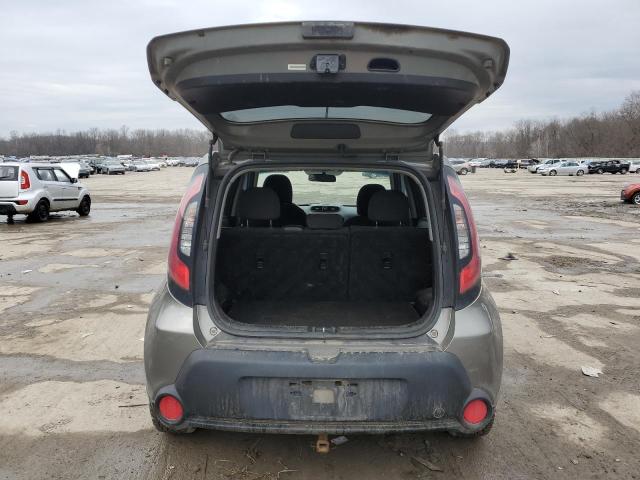 KNDJN2A26E7048196 - 2014 KIA SOUL TAN photo 6