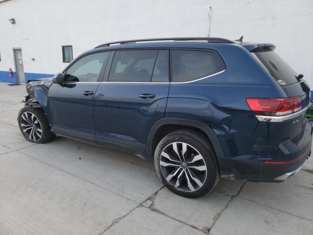 1V2KR2CA4NC557559 - 2022 VOLKSWAGEN ATLAS SE BLUE photo 2