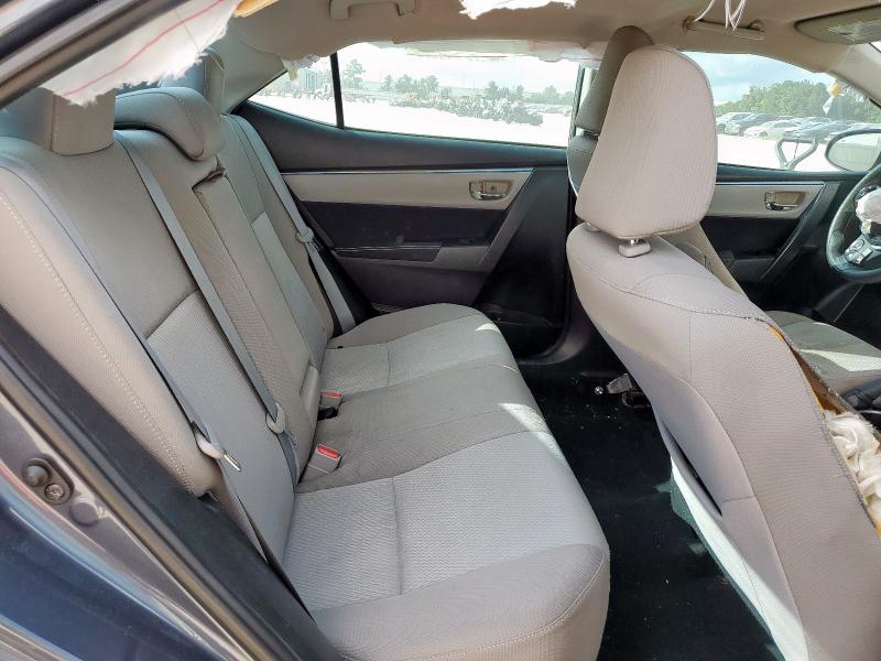 5YFBURHE0GP448613 - 2016 TOYOTA COROLLA L BLUE photo 10