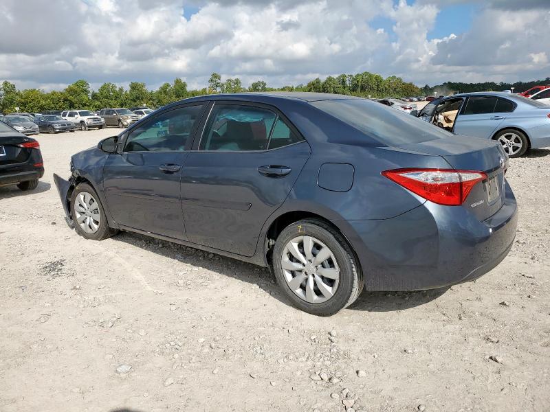 5YFBURHE0GP448613 - 2016 TOYOTA COROLLA L BLUE photo 2