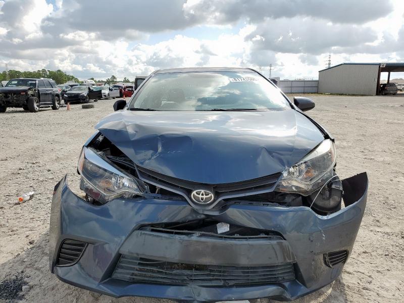 5YFBURHE0GP448613 - 2016 TOYOTA COROLLA L BLUE photo 5