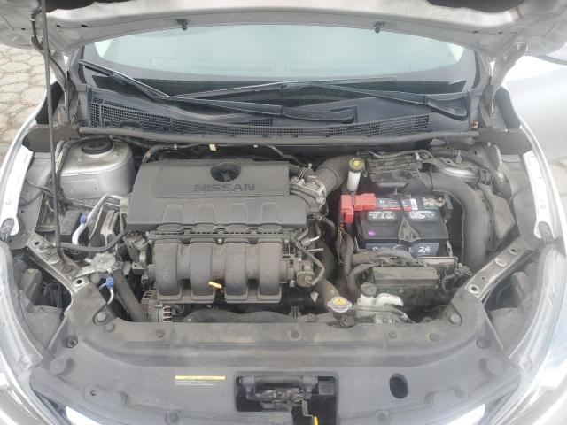 3N1AB7AP5KY225061 - 2019 NISSAN SENTRA S Srebrny zdjęcie 11