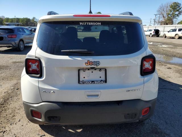 ZACNJDA17NPP02087 - 2022 JEEP RENEGADE SPORT WHITE photo 6