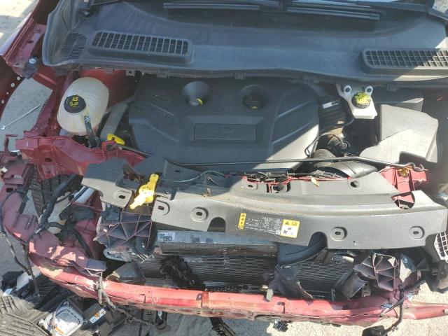 1FMCU9J93HUE20189 - 2017 FORD ESCAPE TITANIUM RED photo 12
