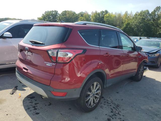 1FMCU9J93HUE20189 - 2017 FORD ESCAPE TITANIUM RED photo 3