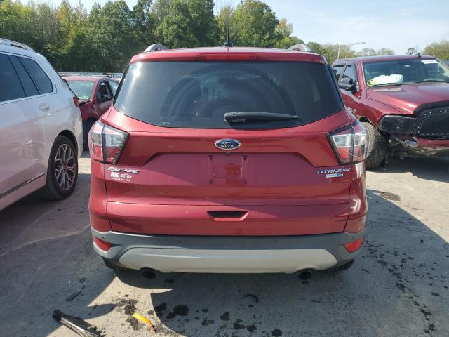 1FMCU9J93HUE20189 - 2017 FORD ESCAPE TITANIUM RED photo 6