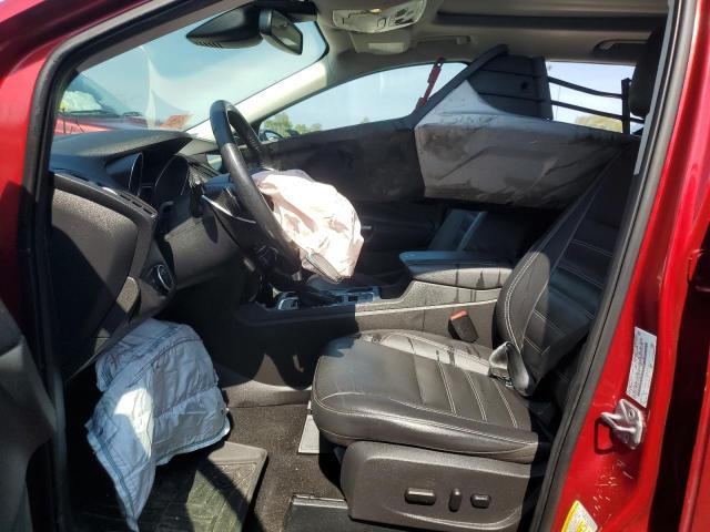 1FMCU9J93HUE20189 - 2017 FORD ESCAPE TITANIUM RED photo 7