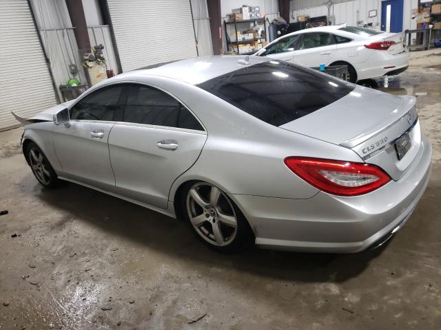 WDDLJ9BB3DA082907 - 2013 MERCEDES-BENZ CLS 550 4MATIC SILVER photo 2