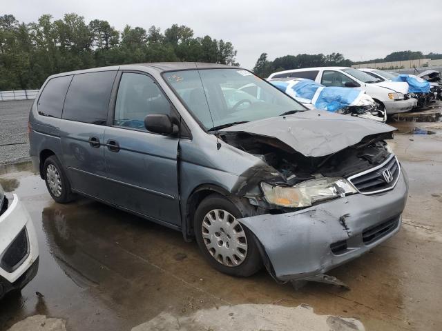 5FNRL18502B032472 - 2002 HONDA ODYSSEY LX GRAY photo 4