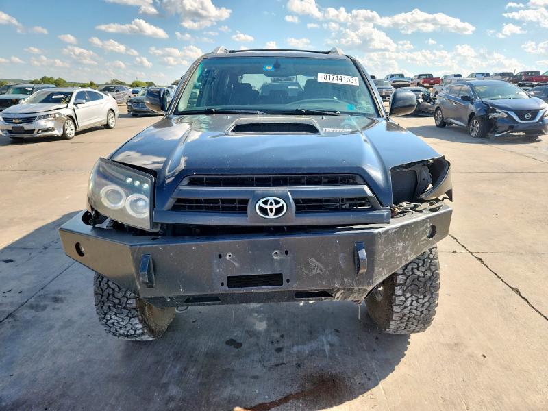 JTEBT14RX58020629 - 2005 TOYOTA 4RUNNER SR5 黑色 照片 5