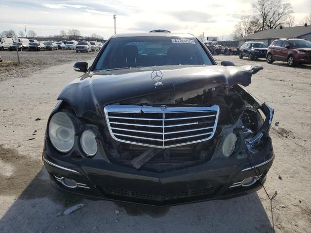 WDBUF56X28B201267 - 2008 MERCEDES-BENZ E 350 BLACK photo 5