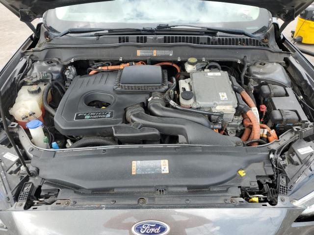 3FA6P0SU3HR191565 - 2017 FORD FUSION TITANIUM PHEV GRAY photo 11