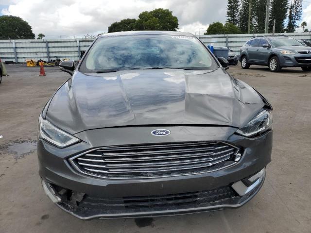 3FA6P0SU3HR191565 - 2017 FORD FUSION TITANIUM PHEV GRAY photo 5