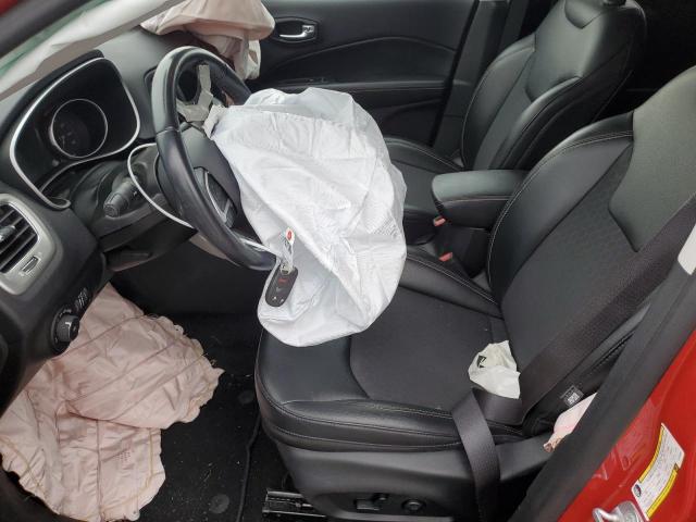 3C4NJDBB0KT818391 - 2019 JEEP COMPASS LATITUDE أحمر صورة 7