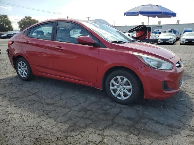 KMHCT4AE6DU368005 - 2013 HYUNDAI ACCENT GLS Qırmızı foto 4