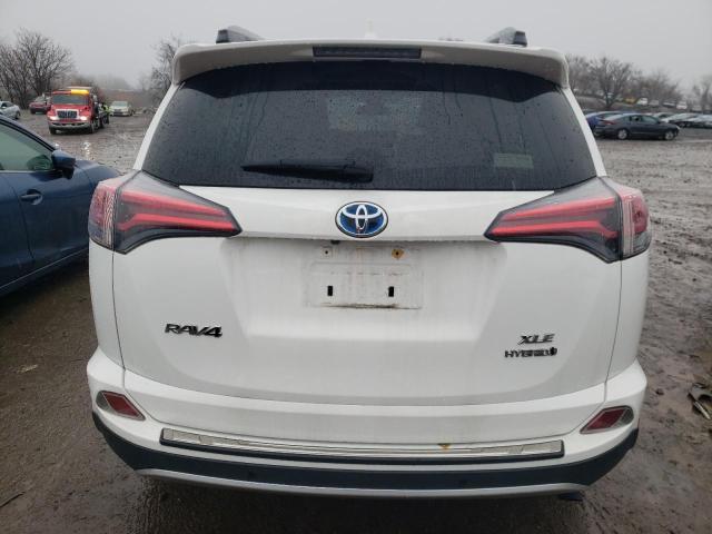 JTMRJREV1HD072889 - 2017 TOYOTA RAV4 HV LE WHITE photo 6