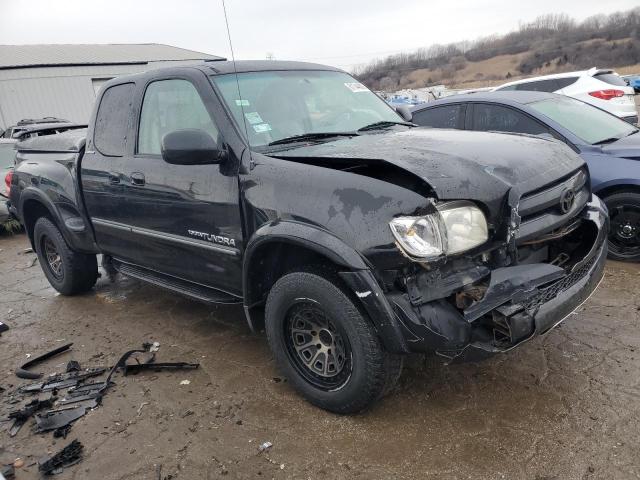 5TBBT48195S456113 - 2005 TOYOTA TUNDRA ACCESS CAB LIMITED BLACK photo 4