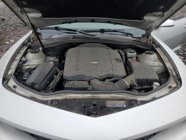 2G1FB1EV0A9213982 - 2010 CHEVROLET CAMARO LT SILVER photo 11