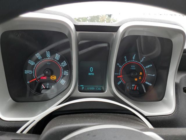 2G1FB1EV0A9213982 - 2010 CHEVROLET CAMARO LT SILVER photo 9