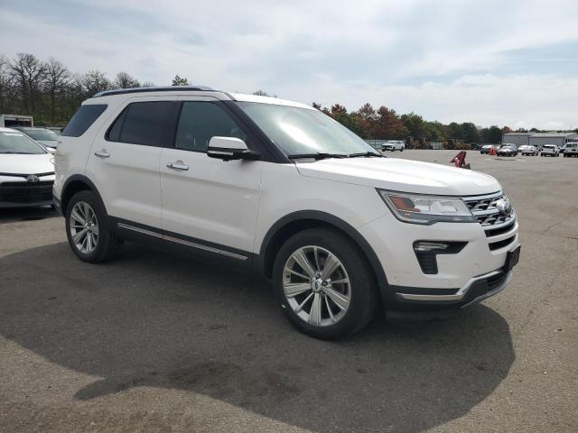 1FM5K8F83JGC50431 - 2018 FORD EXPLORER LIMITED Beyaz fotoğraf 4