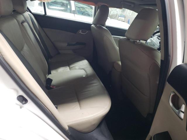 19XFB2F95DE013796 - 2013 HONDA CIVIC EXL 白色 照片 10