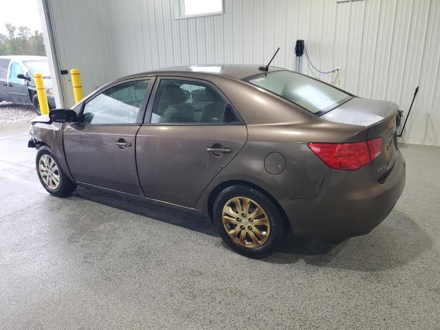 KNAFU4A29D5647377 - 2013 KIA FORTE EX BROWN photo 2