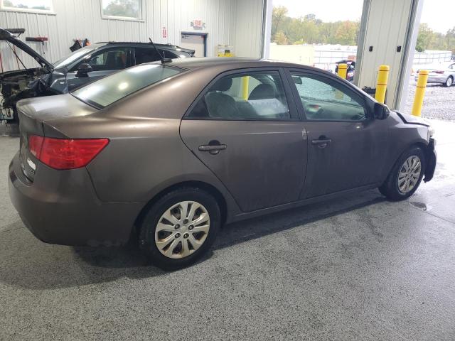KNAFU4A29D5647377 - 2013 KIA FORTE EX BROWN photo 3