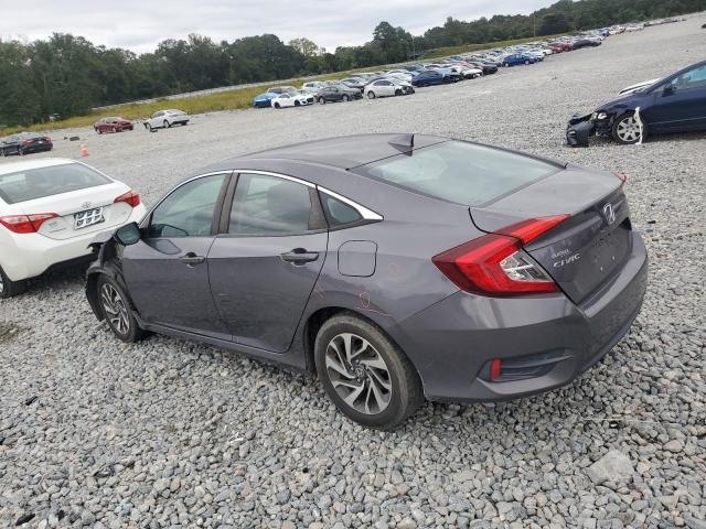 2HGFC2F73JH605145 - 2018 HONDA CIVIC EX ნაცრისფერი ფოტო 2