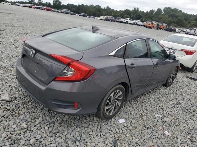 2HGFC2F73JH605145 - 2018 HONDA CIVIC EX ნაცრისფერი ფოტო 3