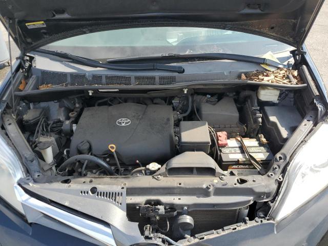 5TDYZ3DC8LS081264 - 2020 TOYOTA SIENNA XLE BLACK photo 12