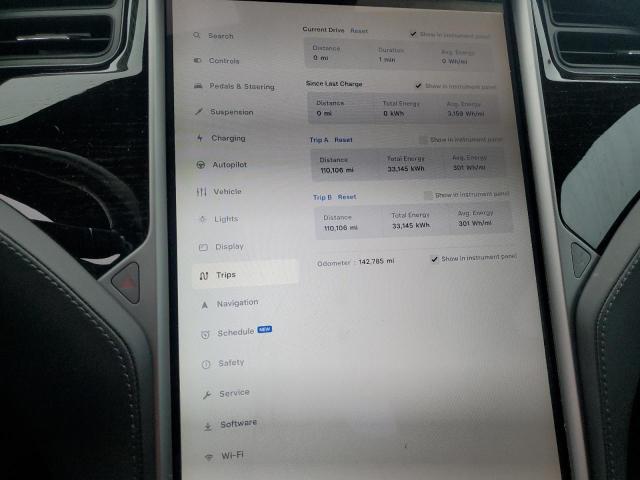 5YJSA1E20JF267681 - 2018 TESLA MODEL S Gümüş foto 9