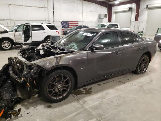 2C3CDXJG2JH253571 - 2018 DODGE CHARGER GT CHARCOAL photo 1