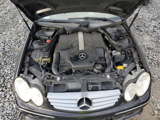 WDBTK75G94T012222 - 2004 MERCEDES-BENZ CLK 500 BLACK photo 11