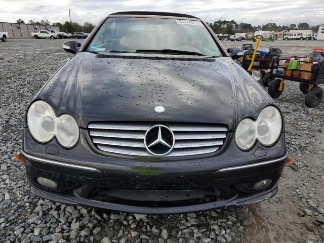 WDBTK75G94T012222 - 2004 MERCEDES-BENZ CLK 500 BLACK photo 5