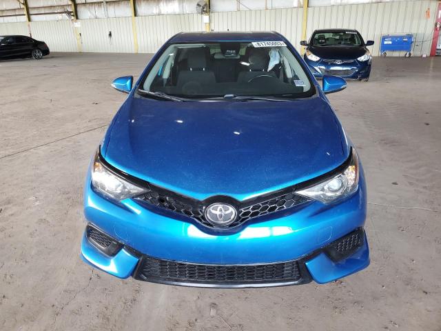 JTNKARJE3HJ536804 - 2017 TOYOTA COROLLA IM BLUE photo 5