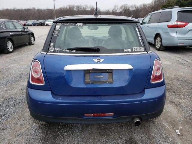 WMWSU3C59DT692024 - 2013 MINI COOPER BLUE photo 6