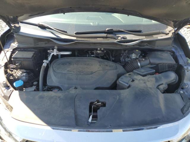 5FNRL6H72MB019725 - 2021 HONDA ODYSSEY EXL Синий фото 12