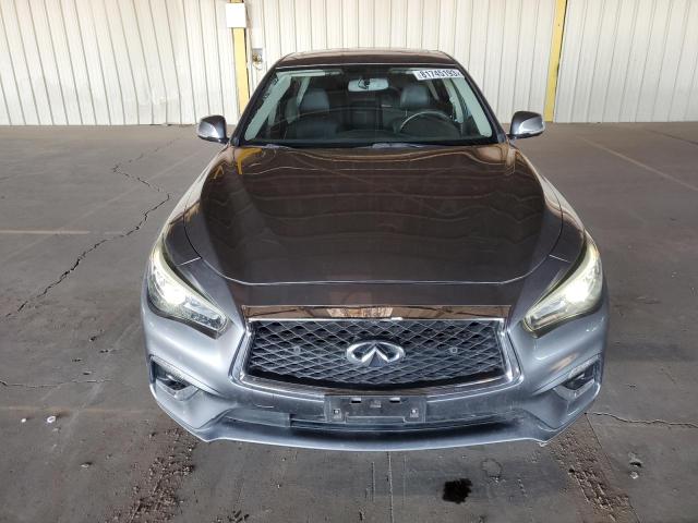 JN1EV7AP4JM592138 - 2018 INFINITI Q50 LUXE GRAY photo 5