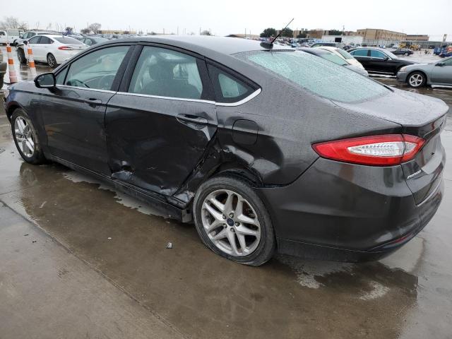 3FA6P0H7XGR311149 - 2016 FORD FUSION SE GRAY photo 2