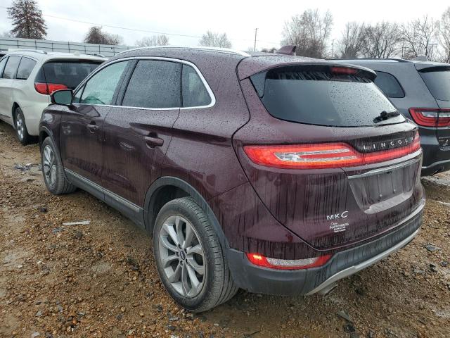 5LMCJ2D96KUL16022 - 2019 LINCOLN MKC SELECT 勃艮第红 照片 2