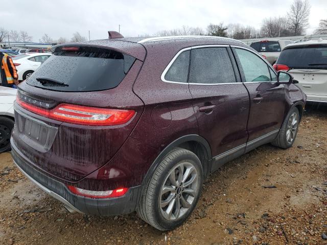 5LMCJ2D96KUL16022 - 2019 LINCOLN MKC SELECT 勃艮第红 照片 3