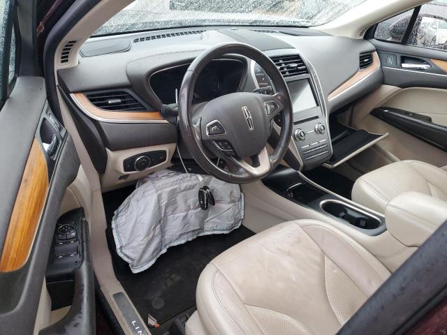 5LMCJ2D96KUL16022 - 2019 LINCOLN MKC SELECT 勃艮第红 照片 8