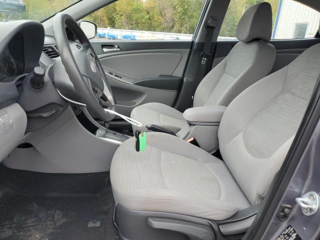 KMHCT4AEXGU046424 - 2016 HYUNDAI ACCENT SE GRAY photo 7