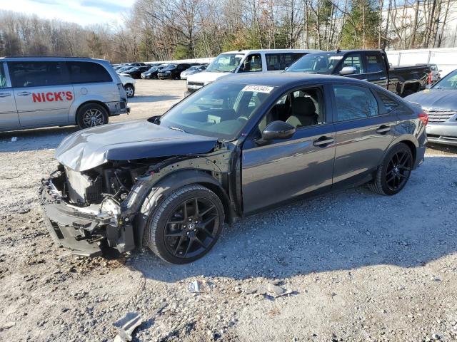 2HGFE2F58NH583108 - 2022 HONDA CIVIC SPORT GRAY photo 1