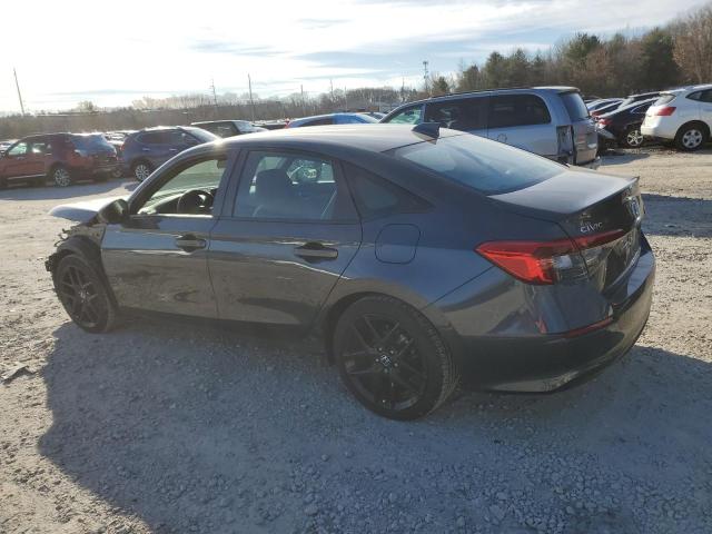 2HGFE2F58NH583108 - 2022 HONDA CIVIC SPORT GRAY photo 2